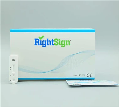 Jumlah ujian cepat IgE